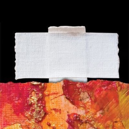 Гуммированная льняная лента Аркаре (Arcare), 25 мм х 9 м 